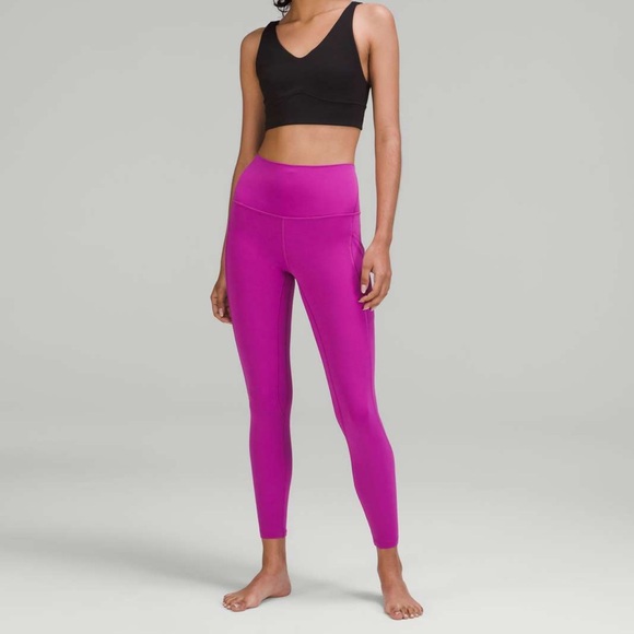Lululemon Align High Rise Pant- Vivid Plum - Picture 2 of 8